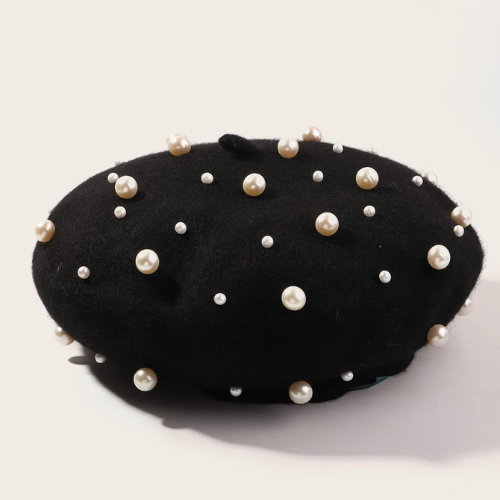 Chic Pearl Beret