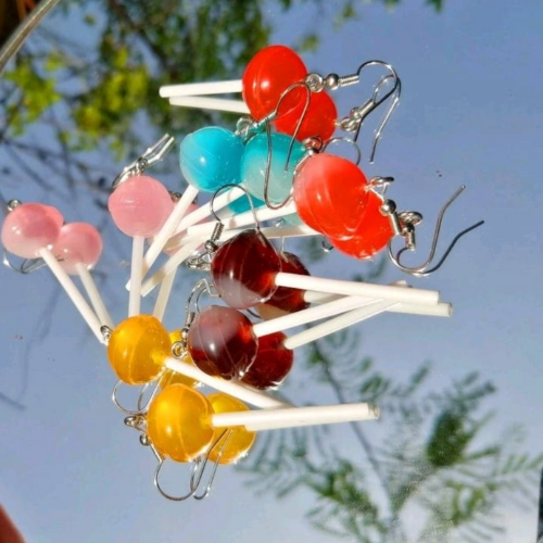 Lollipop Drop Earrings